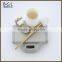 11750-bg High Demand Products Zinc Alloy Gold Bathroom Accessory Toilet Brush Holder