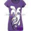 girls three-quarter sleeve t-shirt