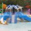 Water Park with Fiberglass Water sldies Rides customized products