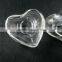 21mm transparent heart shape glass dome cabochon with 3mm hole DIY jewelry supplies 3070068