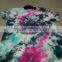 custom OEM printed t-shirt tie die clothing tie-dye men t-shirt in bandhnu printing and dyeing tees