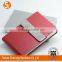 Foldable rectangle PU leather business name card holder with embossing or debossing logo