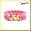 promotional Baby Pink Gold silicon bracelet