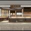 wholesale jewelry store interior design idea used glass display showcase kiosk for shopping mall