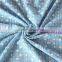 Hot sales sea blue color small Floral embroidery fabric, new design embroidery cotton fabric for garment