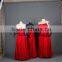 RSE600 Red Wedding Cheap Bridesmaid Dresses With Shawl