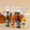 High Quality 3D Artificial Beer Bottle Opener Fridge magnet for Promotional Gifts