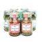 Spice Rack with 8 Jars+Straw Rope