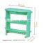 Kawachi 3 Tier Corner Storage Shelf Plastic Bathroom Rack