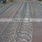 galvanized concertina razor barbed wire cross type (military security)