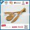 Promotional bamboo biodegradable cutlery spoon fork and kinfe set