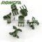 green orchid plant clip