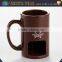 Wholesale round ceramic incense burners mug with funny words