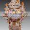 Floral Design Ceramic Whorl Prize Cup, Spring Spirit Blue Prize Cup