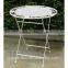 Fabulous french style bistro set wrought iron 2 chair 70cm table