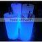 led wine cooler /pe plastic waterproof IP65 16 color change led ice bucket