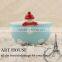 700ml ceramic sugar bowl ceramic cereal bowl christmas small bowl for candy cheap color bowl