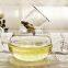 heat resistant borosilicate tea pot set/ drip tea pot