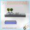 Wall mounted metal shelf with punching board decorative part