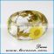 Ladies fancy bangle bracelet in Eco-resin , Pressed Botanical Flower Clear Resin Bangle