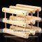 Best quality square handmade wooden wine rack plywood wine rack / wine bottle display rack / wine glass rack