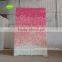 GNW FLW161116-001 Wedding decoration artificial dark pink to white ombre flower wall