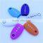 5 buttons remote key cover Silicone key bag,Car Key case wallet holder