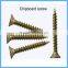 pozi drive color zinc chipboard screw/gypsum board screws
