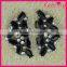Fashionable Wholesale Elegant Black Metal Rhinestone Buttons for Garments WBK-1509