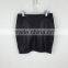 Original design high quality beaded skirts for lady mini black leather skirts