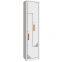 Top quality bedroom Z shape door metal wardrobe closet cabinet