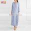 2017 New Fashion Caftan Striped Linen Kaftan