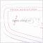 Kearing brand,French Curve sandwich fashion design ruler#6405