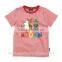 Moomin Printing 100% Cotton Red Short Sleeved Boy T-shirts