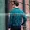 MSW0050 Winter men's sweater 100% wool collar men's fashion boutique sweater