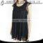Hot Selling Plus Size Lady Dress New Arrived Summer Dress Solid Color Embroidered Gauze Middle Aged Women Fashion Dress