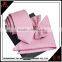 Wedding polyester hanky gift red tie set for men