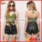Crop Tops Halter Ladies Crop Top Front Tie Tank Top for Women Wholesale