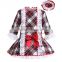 baby girl frocks tartan dress