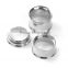 12mm Stainless Steel Ear Stretcher Expander Cylinder Silver Tone Body Jewellery Piercing