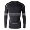gym sports wholesale china custom design compression t shirt
