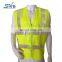 High visibility six lattices cheap reflective safety vest