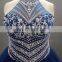 Suppliers Wholesale Own Design Halter Beckline Beaded Floor Length Quinceanera Dress
