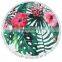 TOROS sandless beach towel flamingo tassel round beach towel