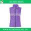 fashion slim fit sleeveless jacket vest for woman