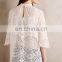 OEM wholesale fashion lady top/ Lace Composition Blouse