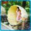 Handmade Fiberglass Dinosaur Egg With Light