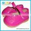 Cute Rose Pink Girl Squeaky Outdoor Shoes