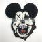 jean jacket embroidery patch brand logo chenille embroidery