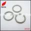 Cheapeast metal O ring buckle with welded for bags